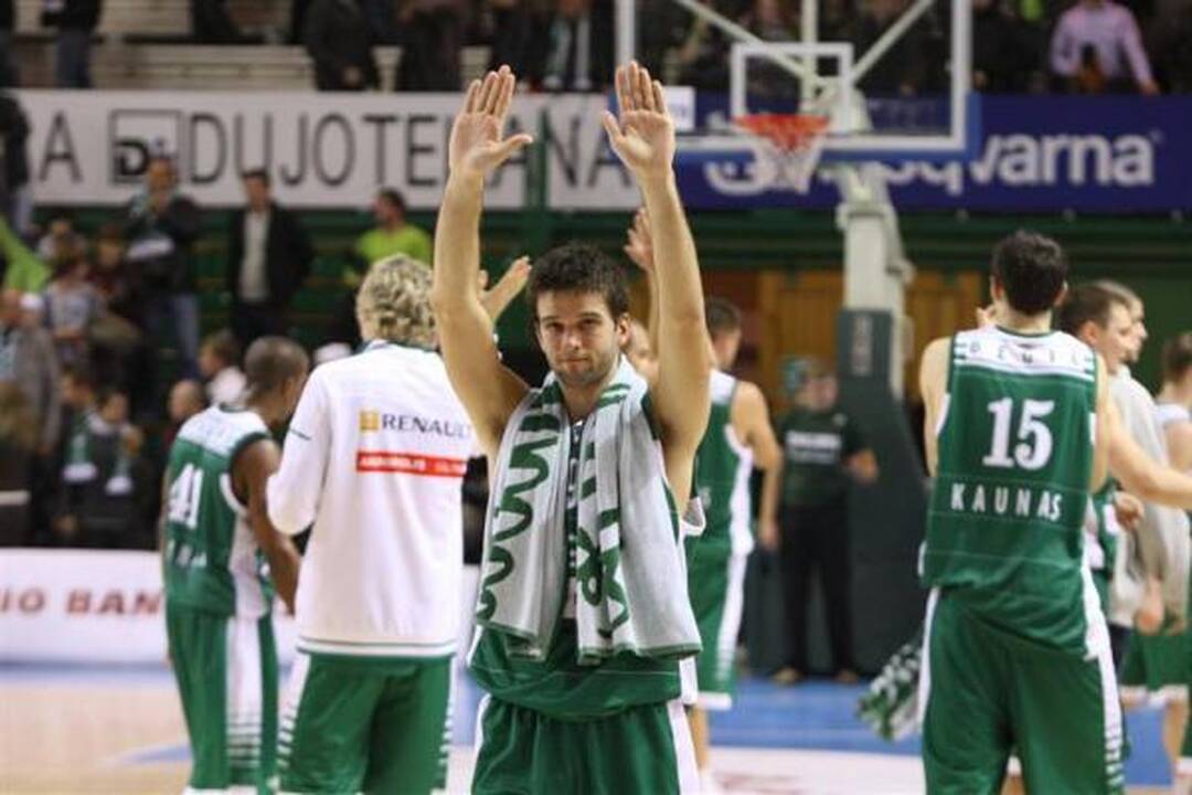 „Žalgiris“ palaužė Rusijos krepšinio vicečempionus