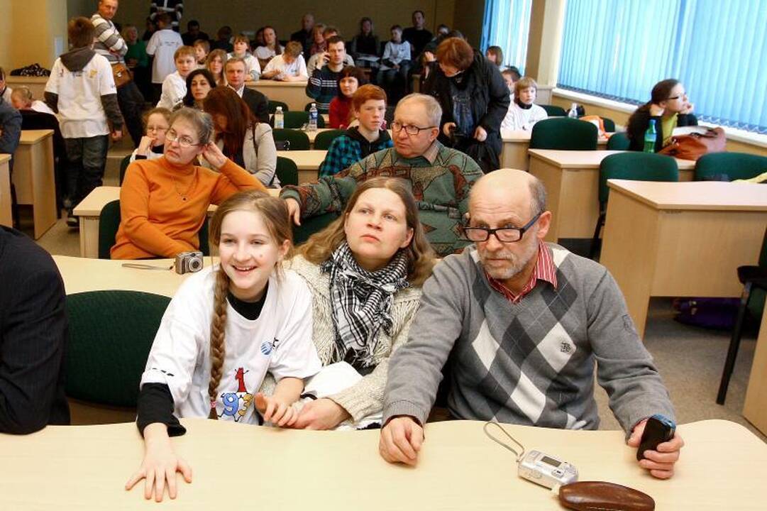 Kaune surengtas mintino skaičiavimo čempionatas