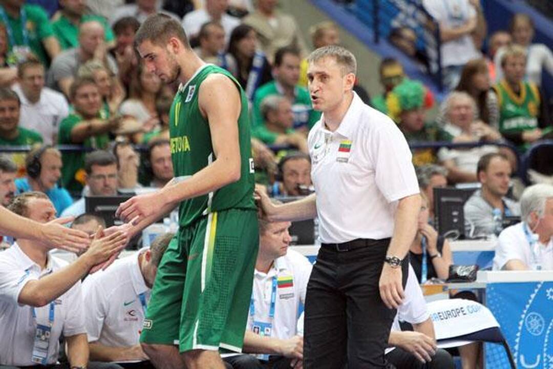 S.Jasaitis: jei įmetėme 100 taškų, reiškia serbai blogai gynėsi