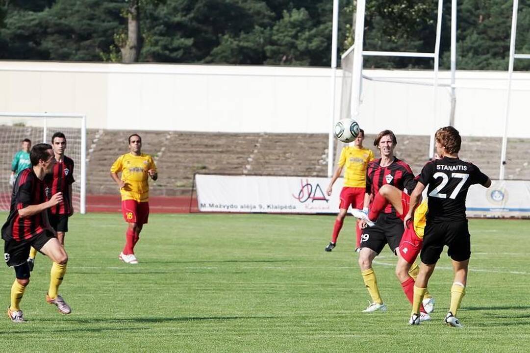 FC „Klaipėda“ varžybose – muštynių nuojauta