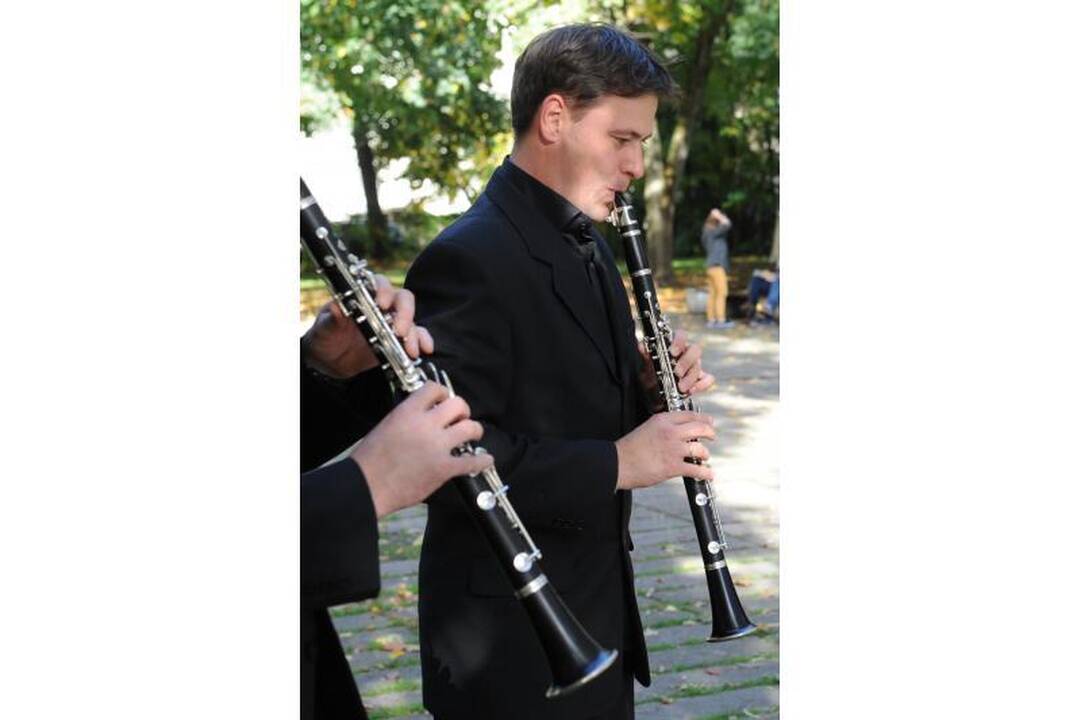 Žemaitės skvere skambėjo rimtoji muzika 