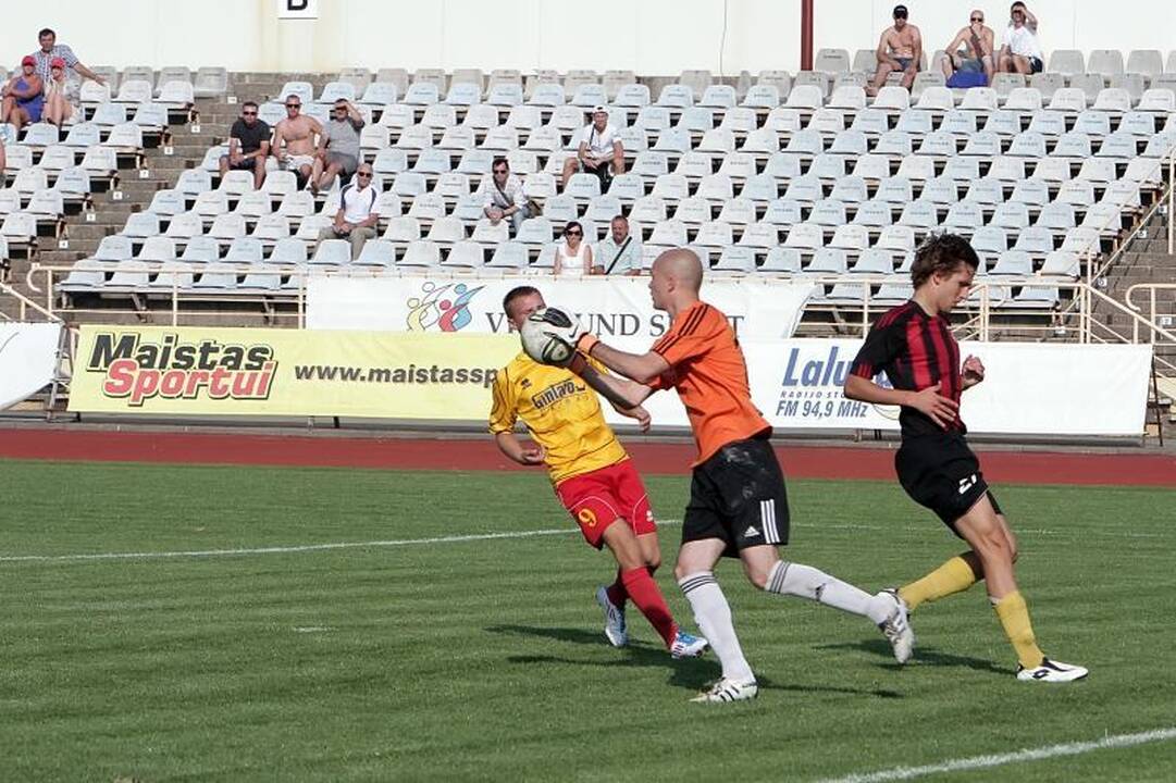FC „Klaipėda“ varžybose – muštynių nuojauta