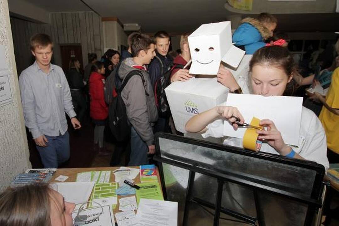 Jaunimo organizacijų mugė Klaipėdoje – sausakimša