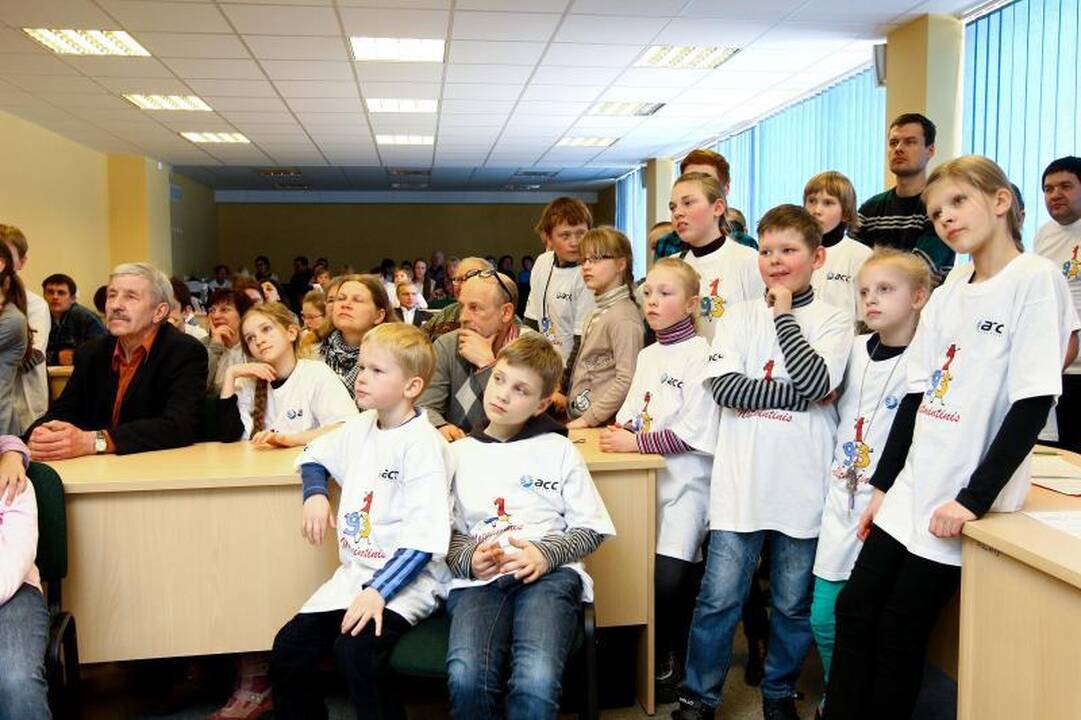 Kaune surengtas mintino skaičiavimo čempionatas
