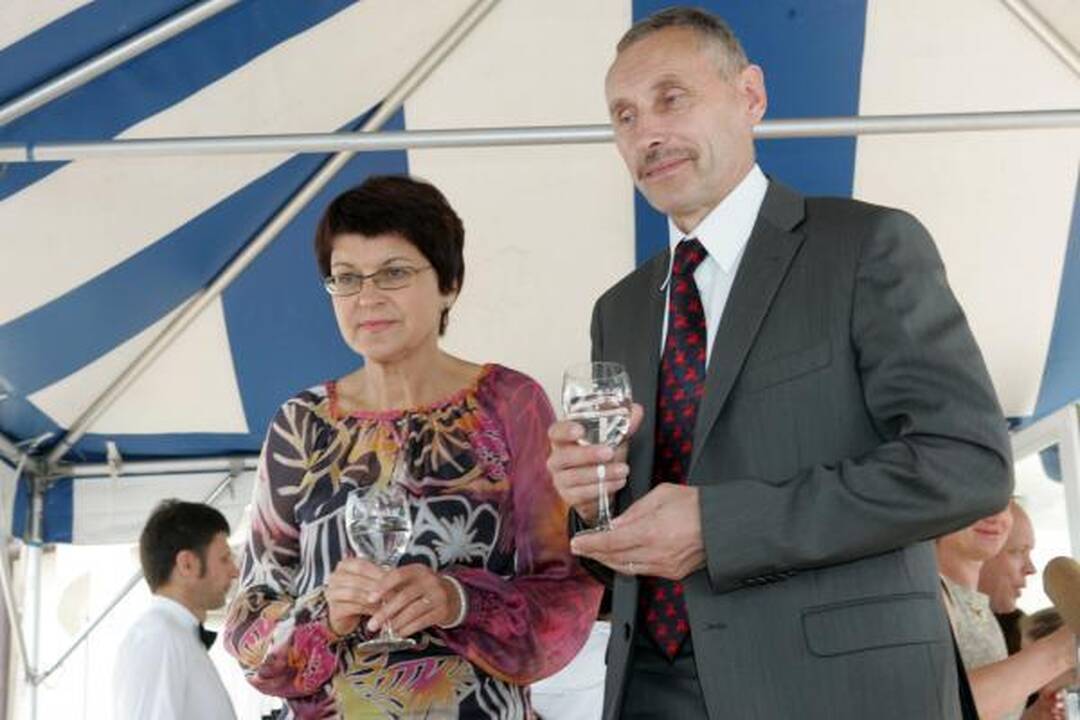 JAV ambasadoje – visa Lietuvos grietinėlė
