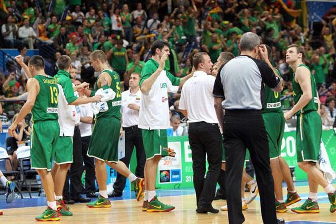 S.Jasaitis: jei įmetėme 100 taškų, reiškia serbai blogai gynėsi