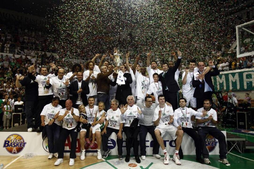 Du lietuviai tapo Italijos krepšinio čempionais