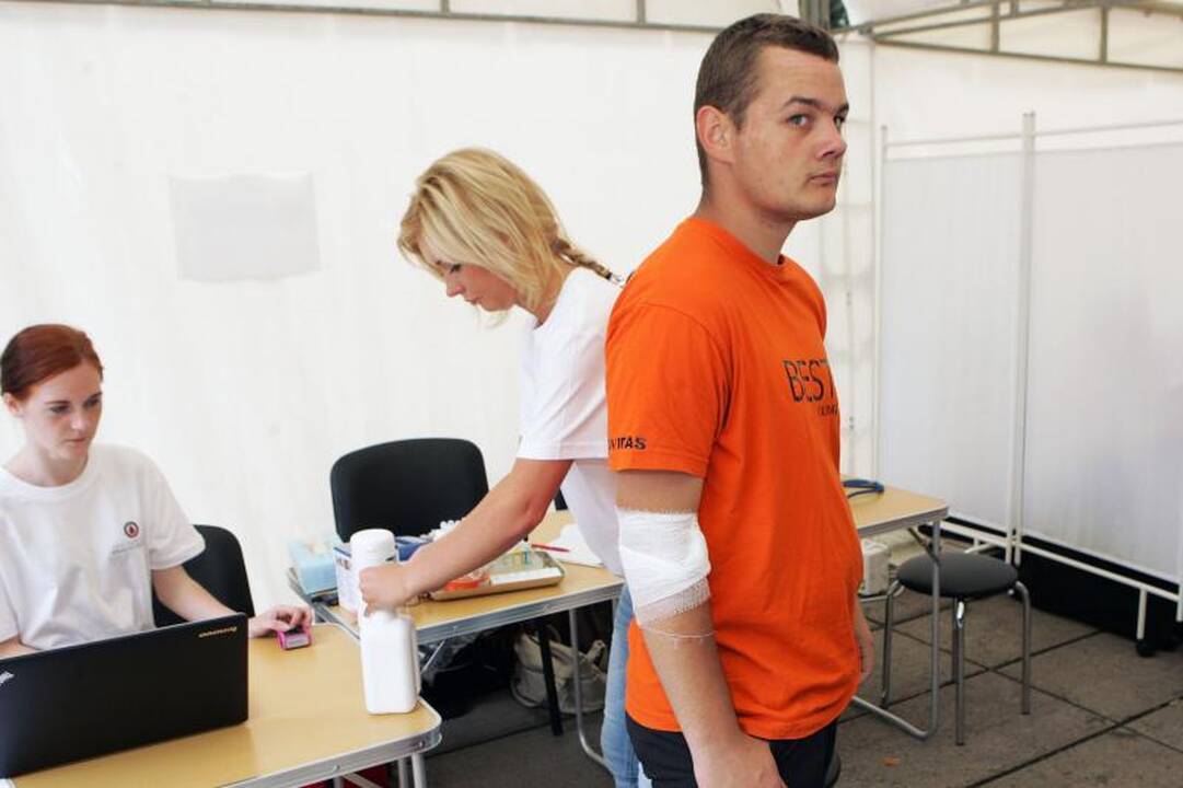 Duoda, bet neima: kliūtimi paaukoti kraujo tapo ir per mažas svoris