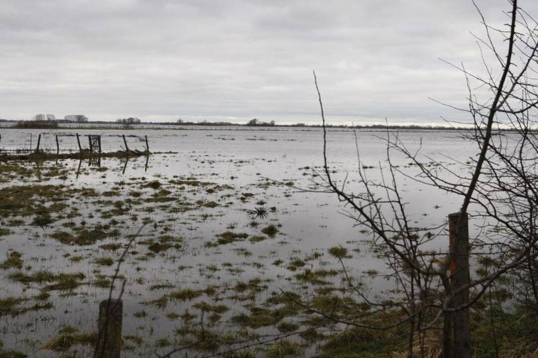Potvynio zonoje savaitgalį gelbėjimo darbų vykdyti neteko