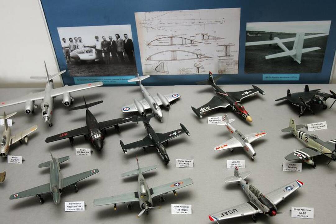 Aviacijos muziejuje puikuojasi apie 700 lėktuvų modelių  