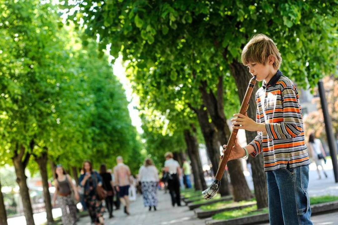 Visą dieną Kaunas pulsuoja muzikos ritmu