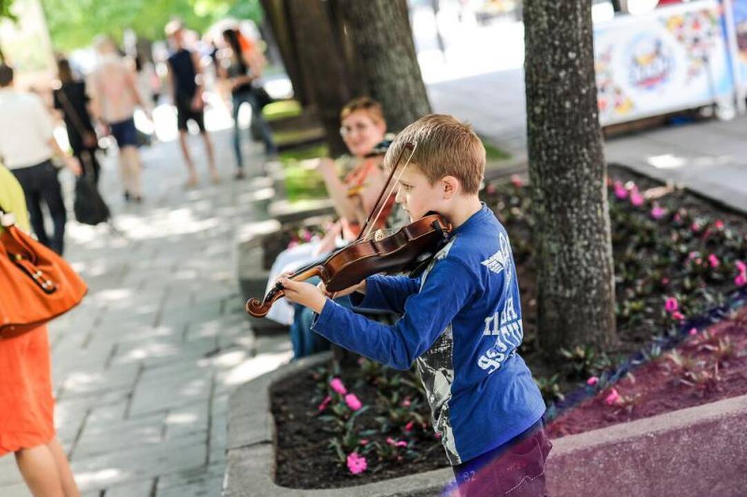 Visą dieną Kaunas pulsuoja muzikos ritmu