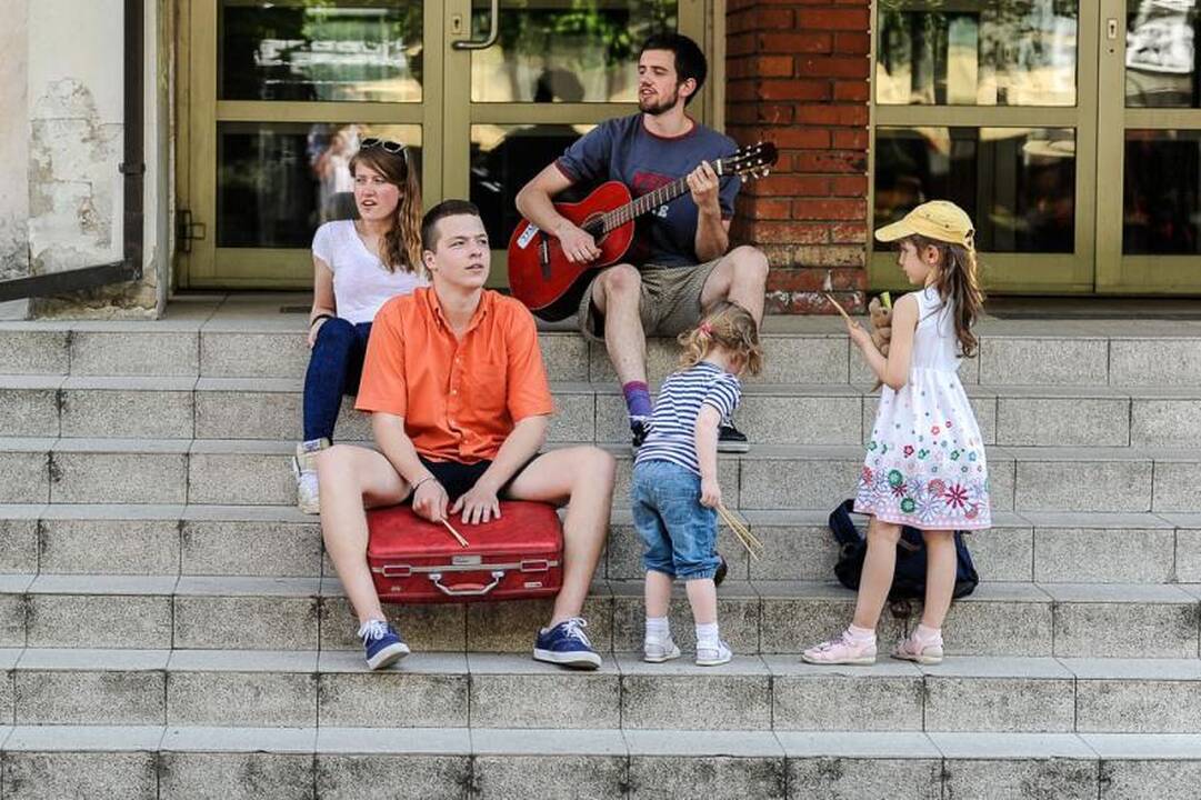Visą dieną Kaunas pulsuoja muzikos ritmu