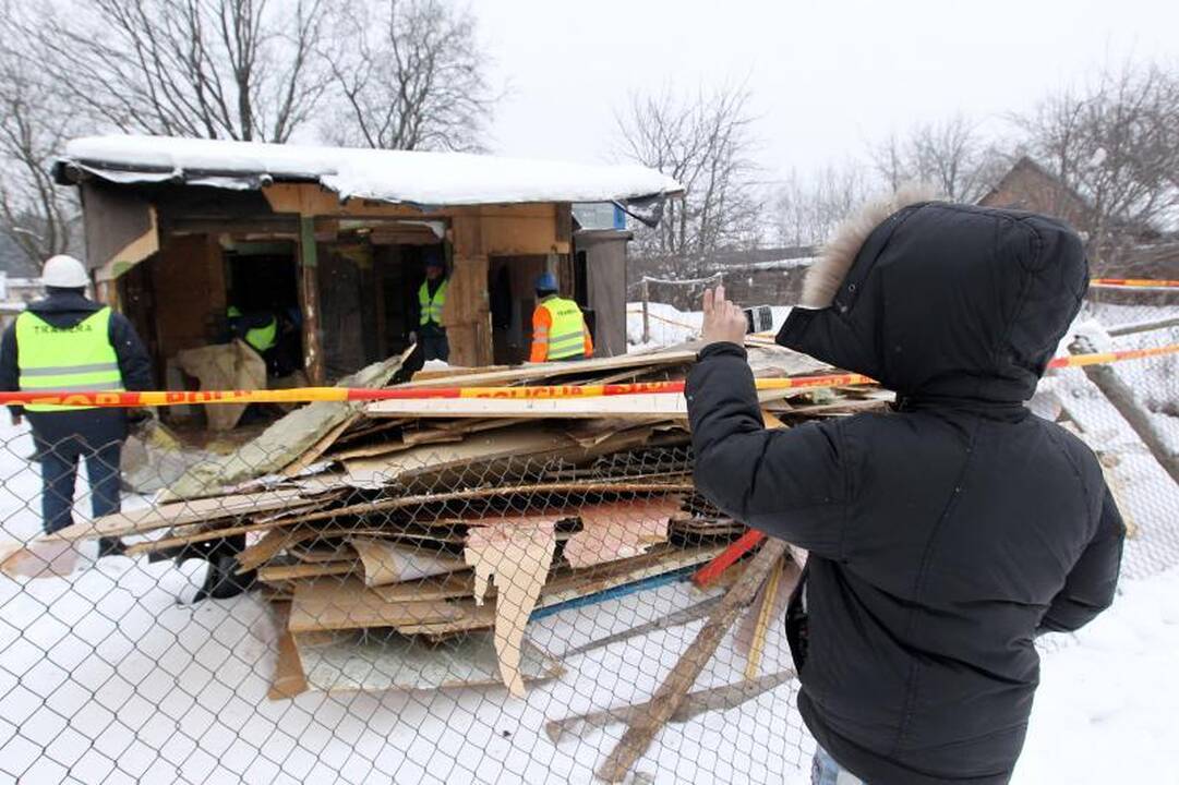Vilniaus tabore nustatyta dar 12 nelegalių pastatų