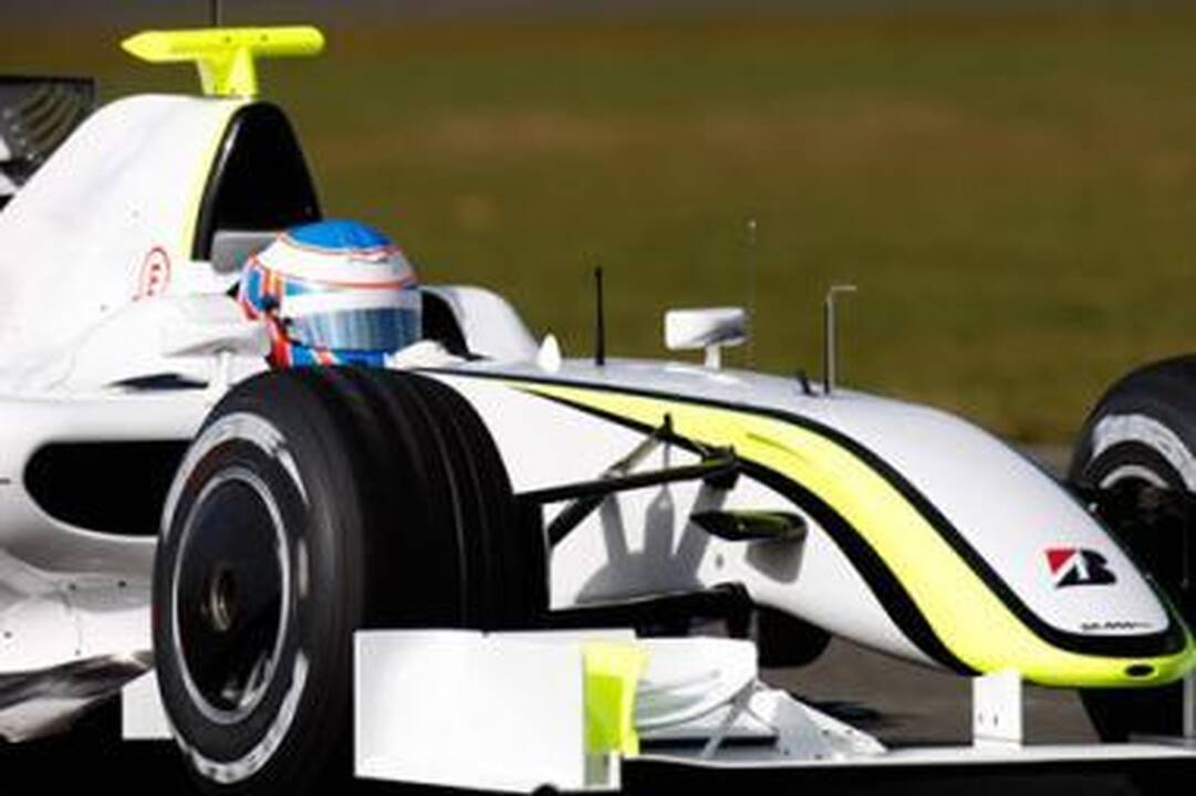 Susipažinkite - „Brawn GP“ bolidas