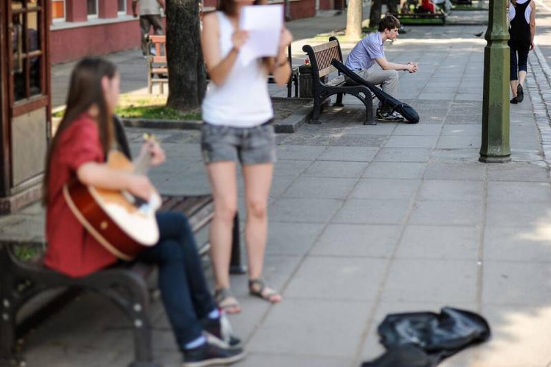 Visą dieną Kaunas pulsuoja muzikos ritmu