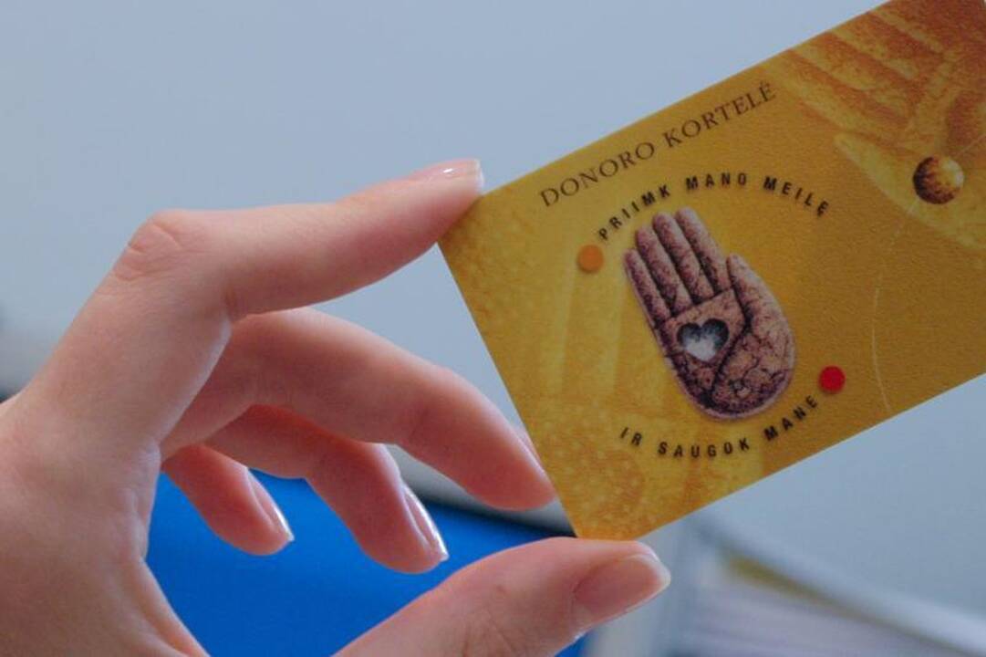 Tyrimas: vyresnio amžiaus žmonės į organų donorystę žiūri skeptiškai