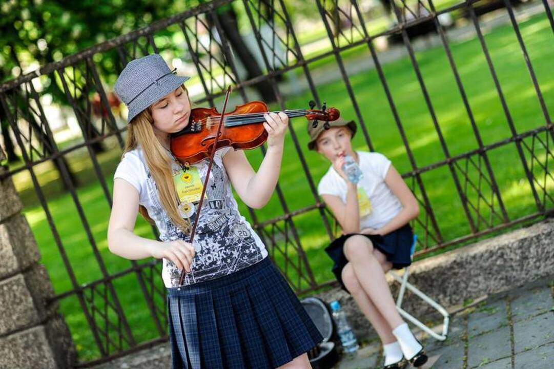 Visą dieną Kaunas pulsuoja muzikos ritmu