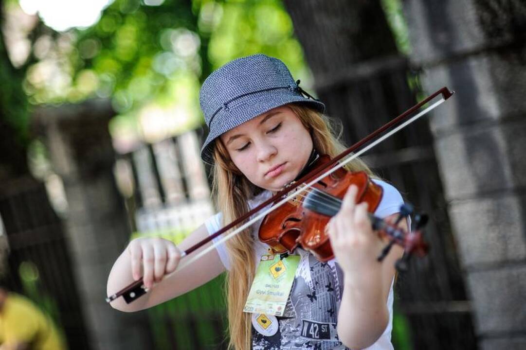Visą dieną Kaunas pulsuoja muzikos ritmu