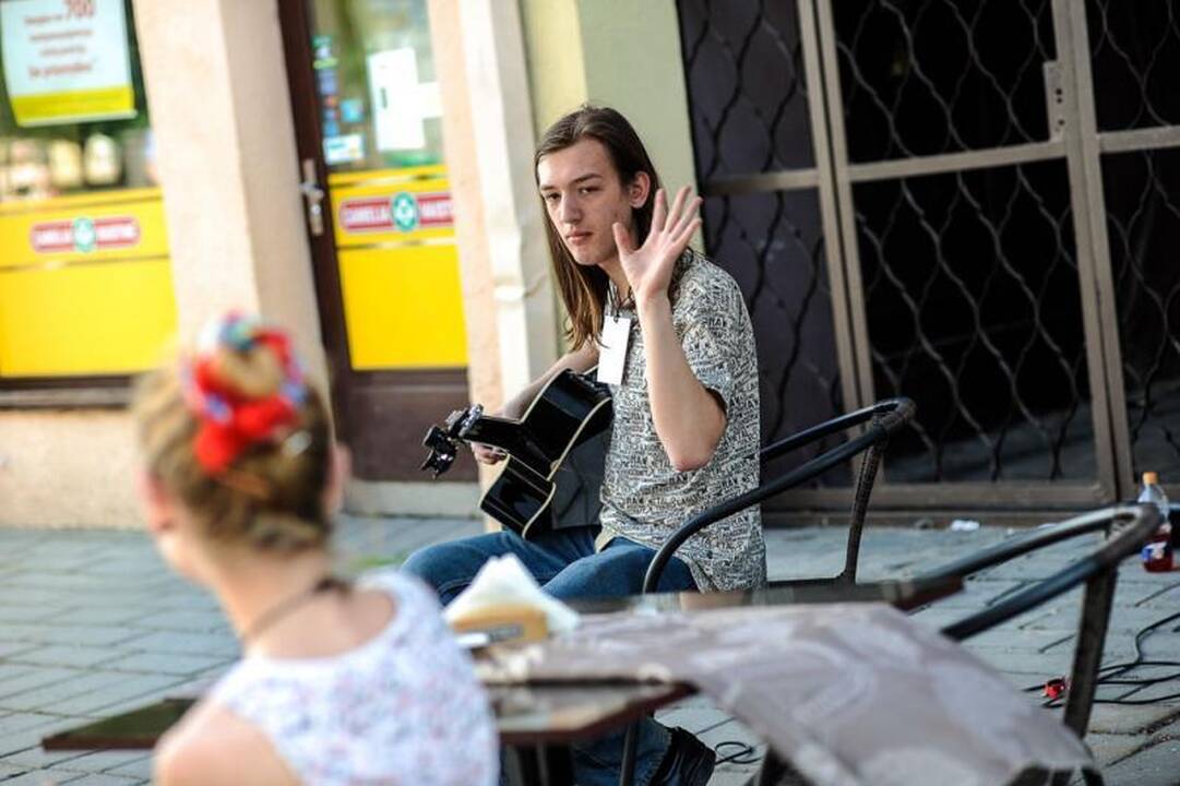 Visą dieną Kaunas pulsuoja muzikos ritmu