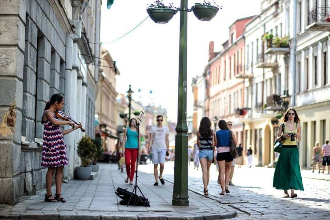 Visą dieną Kaunas pulsuoja muzikos ritmu
