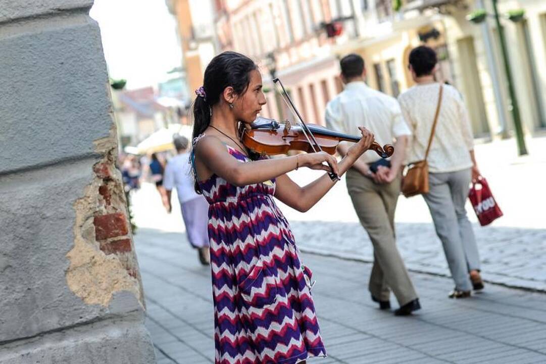 Visą dieną Kaunas pulsuoja muzikos ritmu