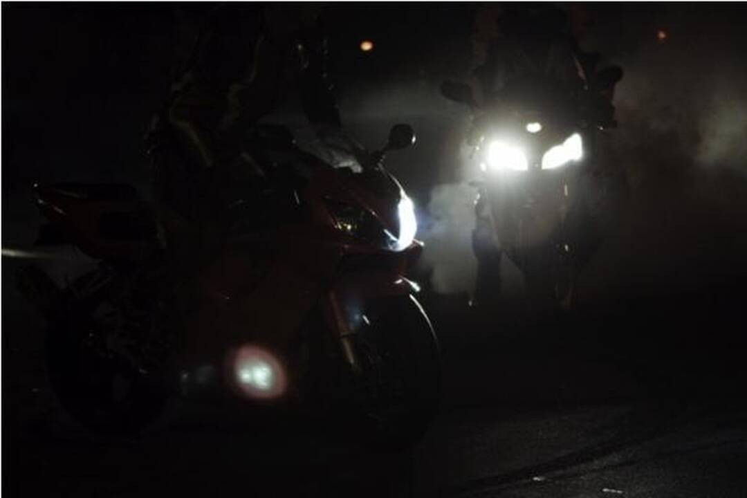 Karaliaus Mindaugo prospektą drebino motociklininkai
