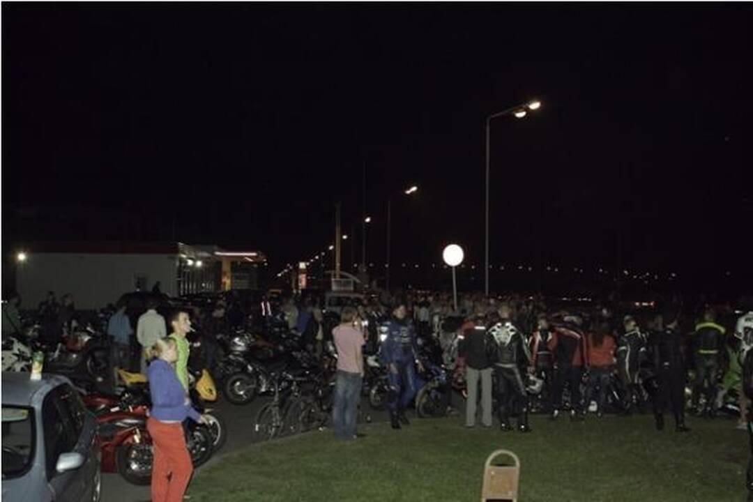 Karaliaus Mindaugo prospektą drebino motociklininkai