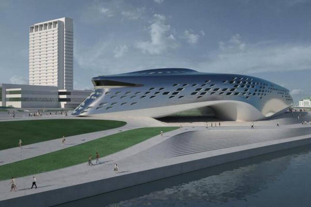Ermitažo-Guggenheimo muziejaus projektas – žinomų architektų knygose