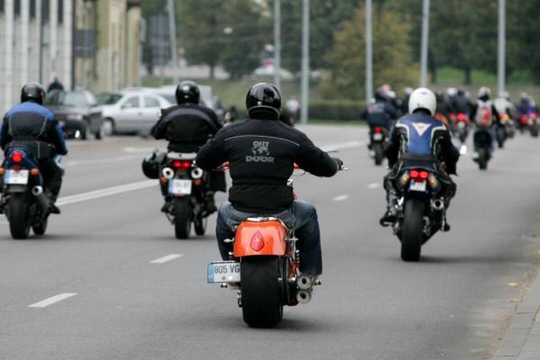 Lietuvos baikeriai sezoną uždarė Vilniuje