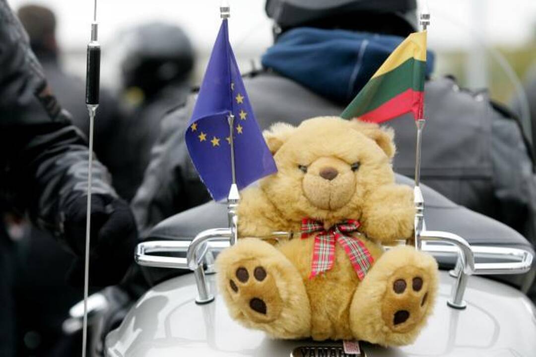 Lietuvos baikeriai sezoną uždarė Vilniuje
