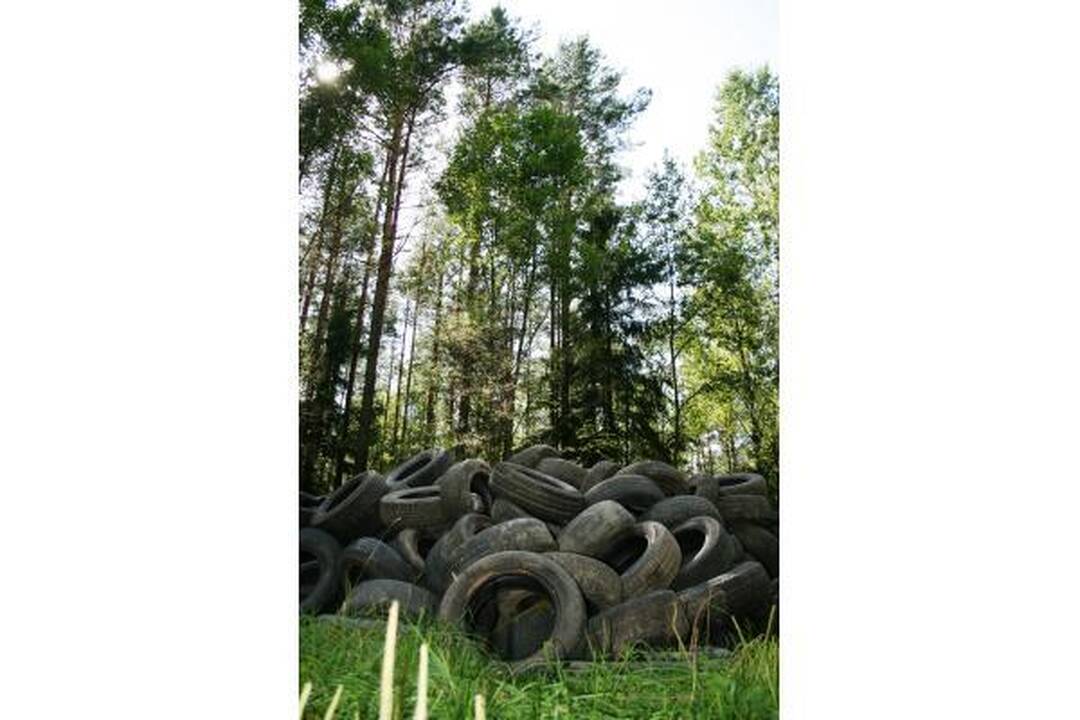 Miške – padangų sąvartynas (papildyta)