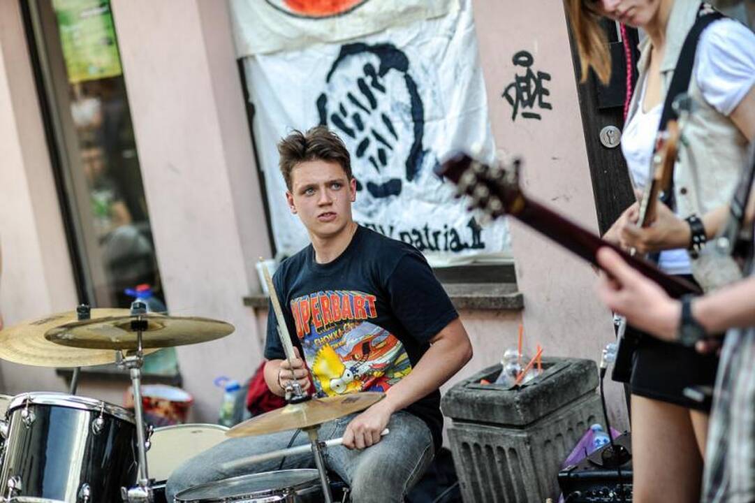 Visą dieną Kaunas pulsuoja muzikos ritmu