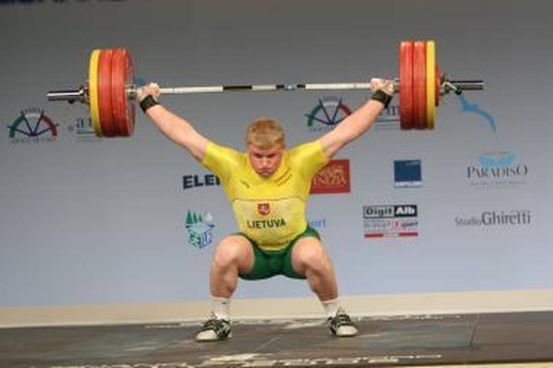 A.Didžbalis - Europos jaunimo sunkiosios atletikos čempionas! 