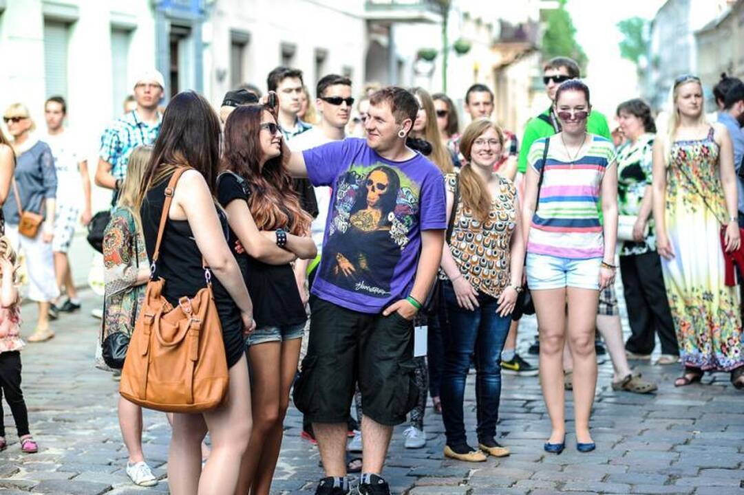 Visą dieną Kaunas pulsuoja muzikos ritmu