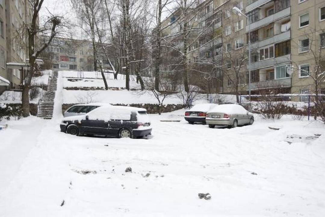 Sniego stichija Vilniuje: savaitgalį laukia košmaras (papildyta)