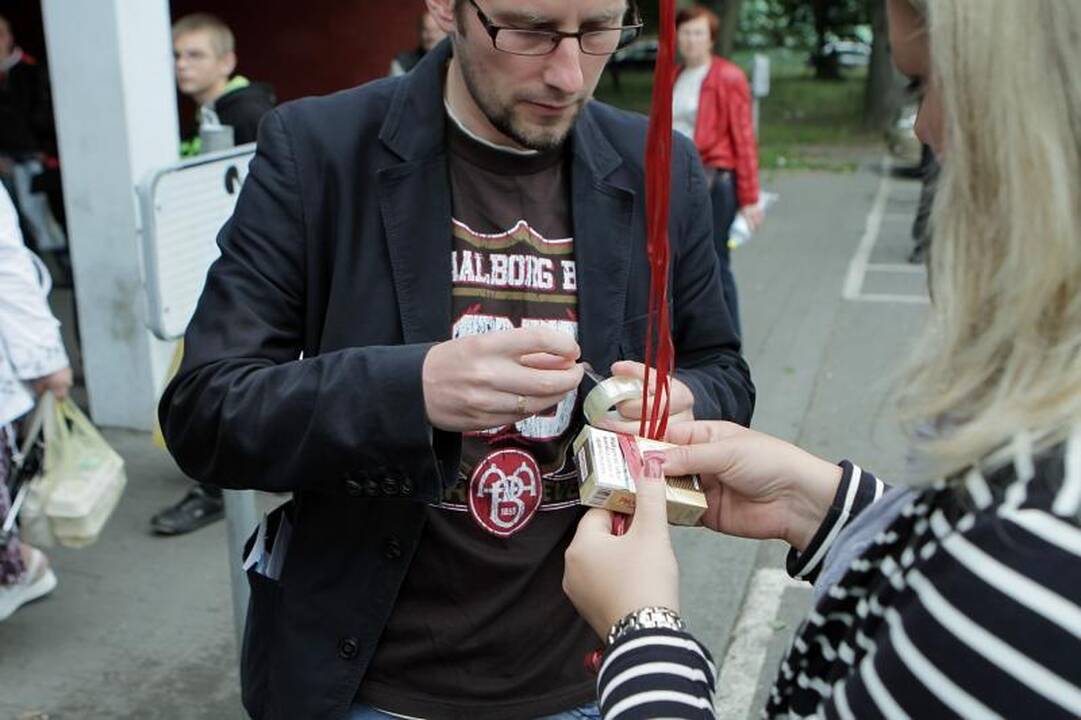 Akcijos prieš kontrabandą dalyviams – pašaipios replikos