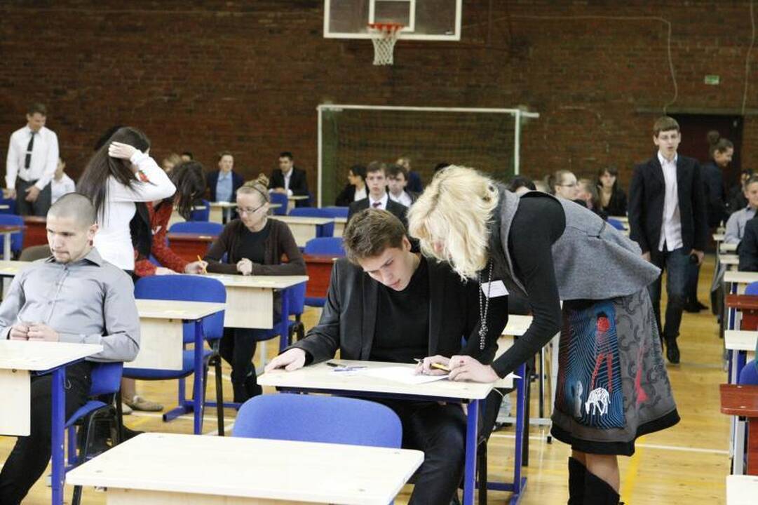 Iš lietuvių kalbos egzamino - tiesiai į ligoninę