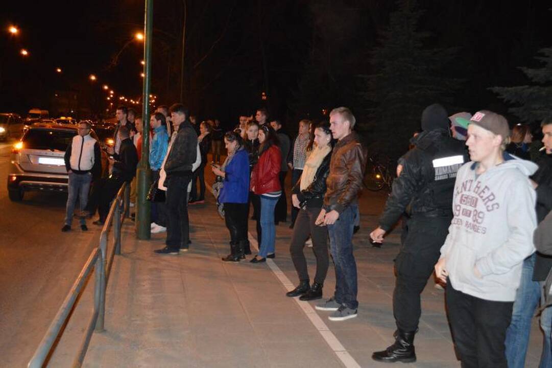 Nakties lenktynės Klaipėdoje baigėsi dviejų jaunuolių žūtimi (foto)