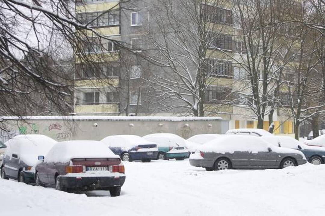 Sniego stichija Vilniuje: savaitgalį laukia košmaras (papildyta)