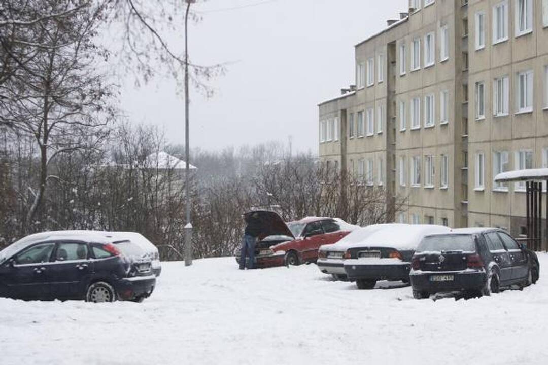 Sniego stichija Vilniuje: savaitgalį laukia košmaras (papildyta)