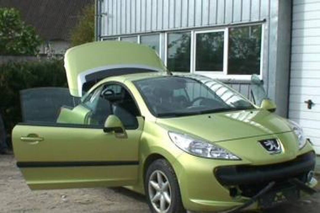 Klaipėdos r. imituota avarija tūkstančių neatnešė