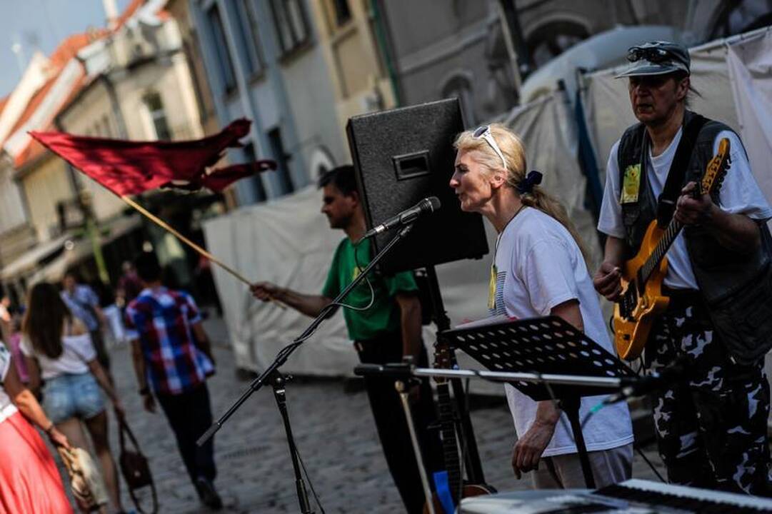 Visą dieną Kaunas pulsuoja muzikos ritmu