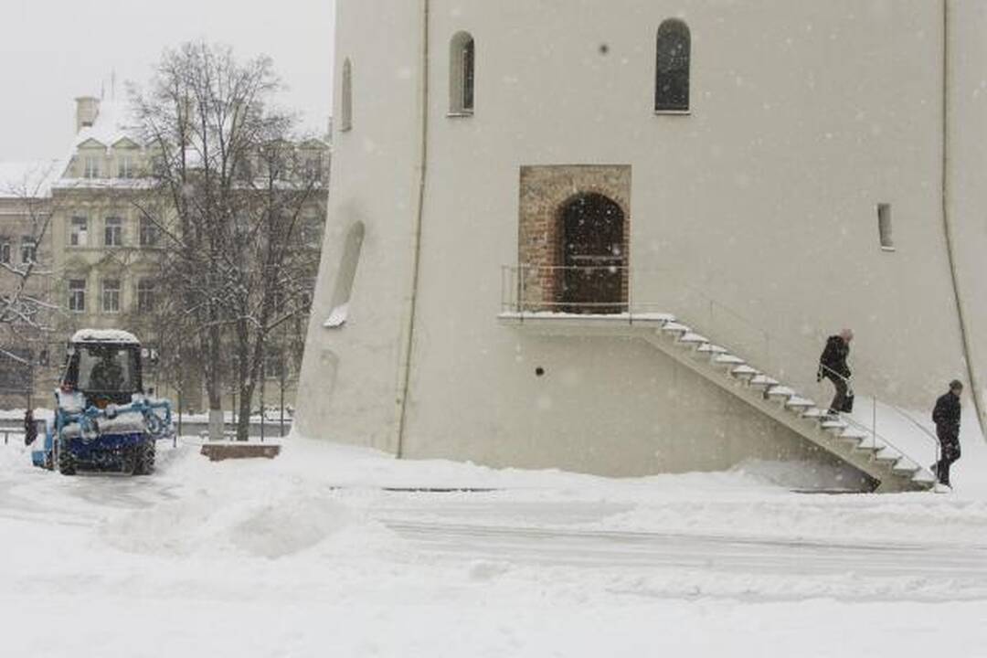 Sniego stichija Vilniuje: savaitgalį laukia košmaras (papildyta)