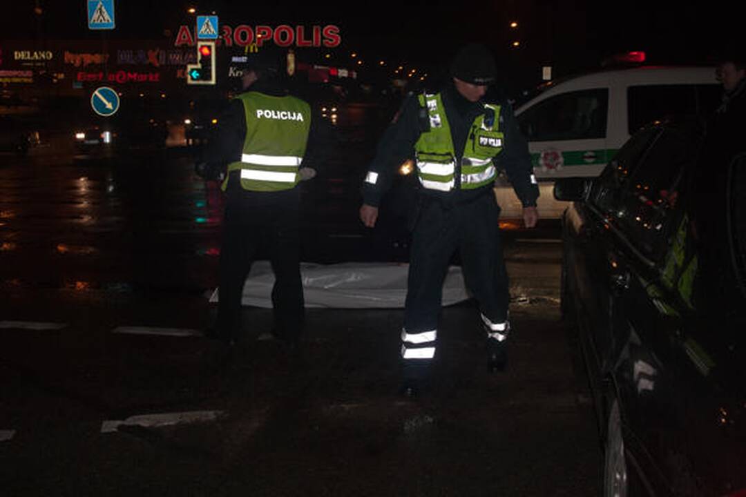 Vilniuje šalia „Akropolio“ žuvo pėsčiasis