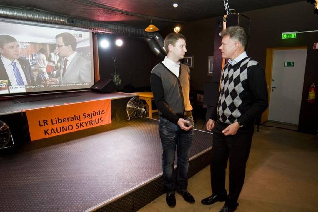 Kauno liberalai: vieni dar nepraranda vilties, kiti jau švenčia