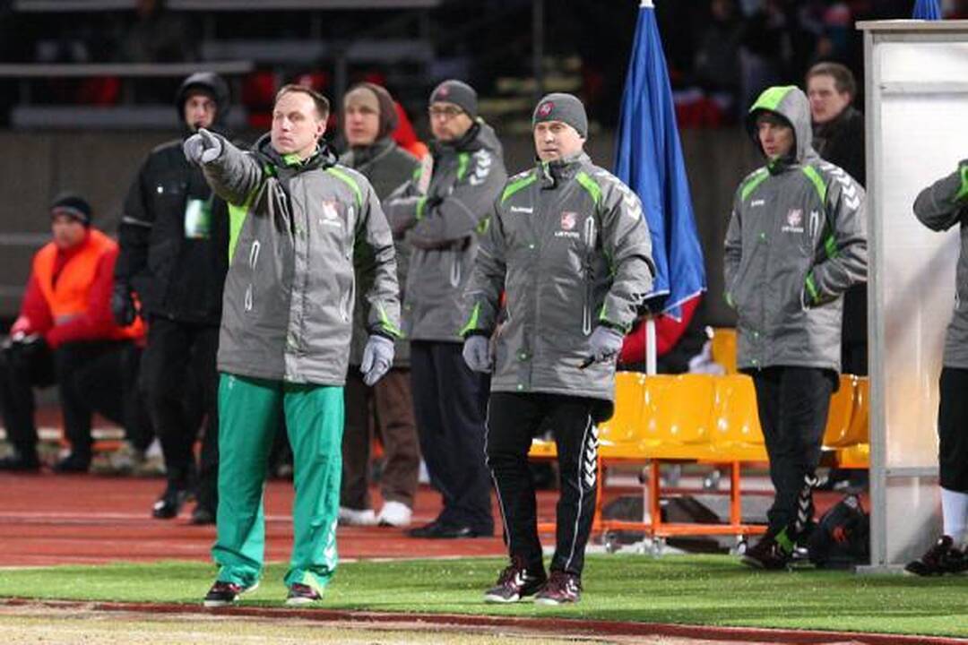 Lietuvos futbolininkai netikėtai palaužė lenkus