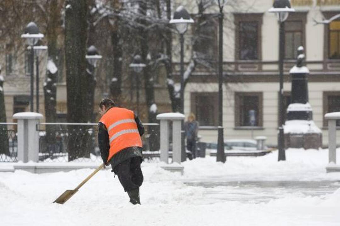 Sniego stichija Vilniuje: savaitgalį laukia košmaras (papildyta)