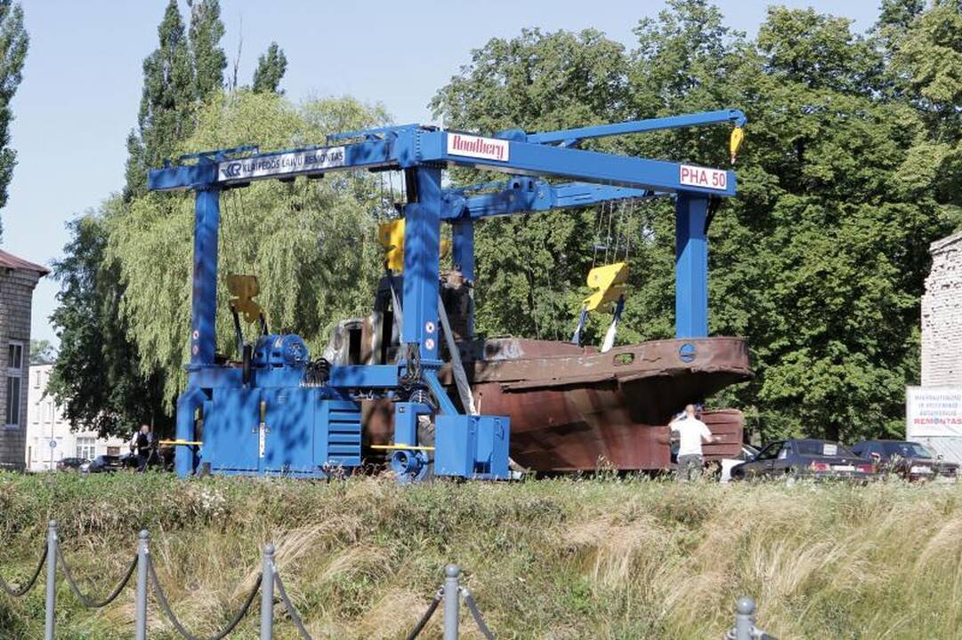 Prieš Klaipėdos miesto jubiliejų išslapstys griuvenas