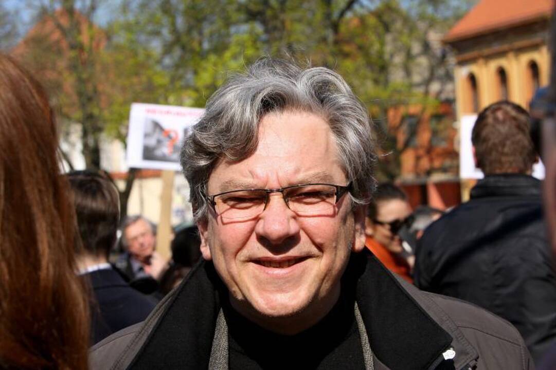 I.Vaškelienė filmavo protestuojančius architektus